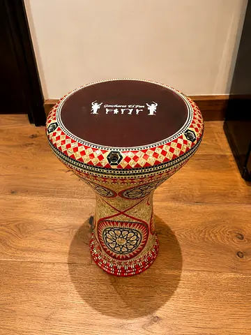 Gawharet El Fan Professional Darbuka – Mint Condition | Bag + Extra Head Included