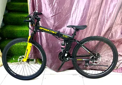 Spartan Full-Suspension Mountain Bike - Good Condition folding