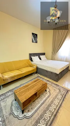 Furnished studio apartment for monthly rent in Al Majaz 3 with internet
