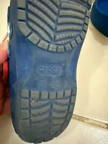 Used navy blue Crocs Classic Clog - size 13, good condition