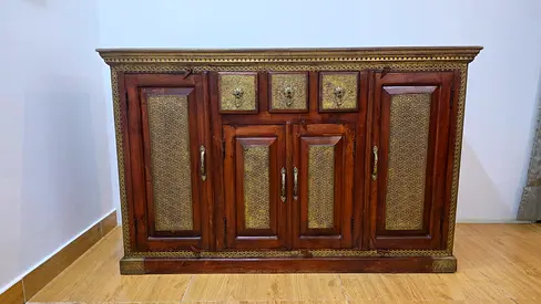 Marina Home Solid Wood Antique Sideboard