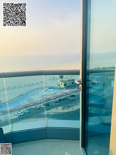 🌊 Luxury 2 Bedroom Apartment | Full Sea View | Corniche Residence Tower, Ajman