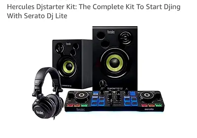 Hercules Djstarter Kit: The Complete Kit To Start Djing With Serato Dj Lite