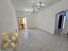 2BR apartment for annual rent with balcony open view spacious layout free gym and pool central AC mo