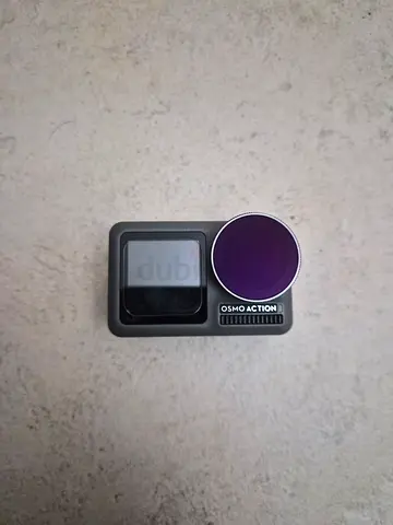 DJI Osmo Action camera (with ND/Polarizer filter) - good condition