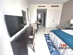 Vacant Furnished Studio | Celestia Dubai South | Balcony & Parking — 2