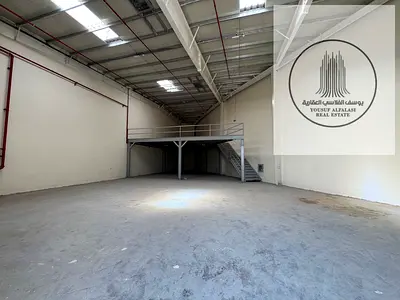 4300 Sq Ft Warehouse with Mezzanine 9 KW Al Sajaa Industrial
