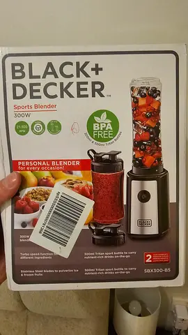 Brand new Black  Decker 300w sports blender