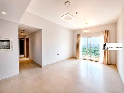 High Floor | Stunning Green Community, Pool & Skyline Views | Bright & Spacious