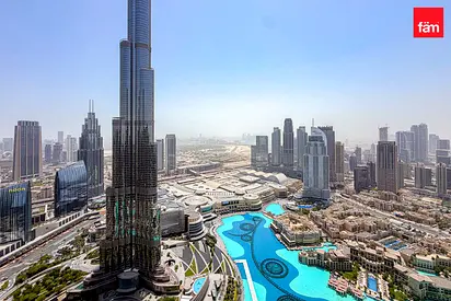 Burj Khalifa & Fountain View | High Floor | Vacant