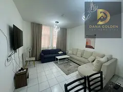 One bedroom and living room in Sharjah, Al Taawun Street. Clean furnishings and ample space.