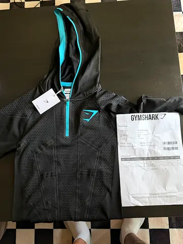 Original Gymshark Onyx V1 - Blue Logo