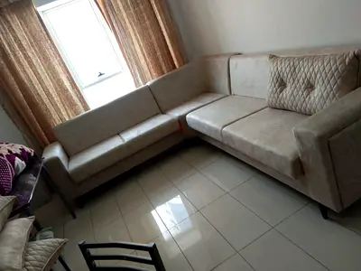 6 seater L shaped sofa