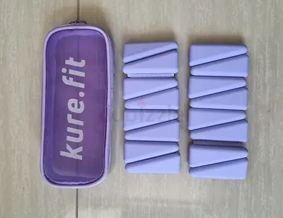 Ankle / wrist weights 2 x 0.45 kg (2 × 1 lb) - light purple