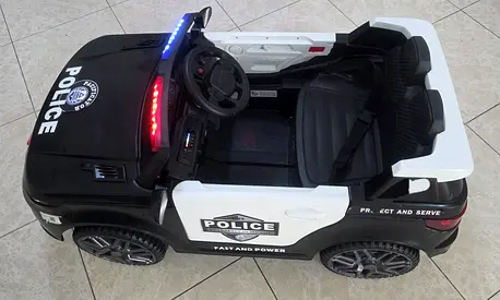 Kids Electric Police Ride On Car with Lights