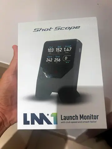 Shot Scope LM1 Golf Launch Monitor - Used Twice (As New) - Abu Dhabi