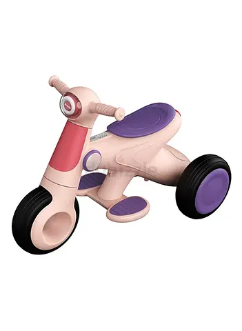 Pink and Purple Kids Tricycle Ride-on Toy