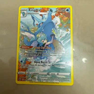 Kingdra (TG03/TG30) - Trainer Gallery - Brilliant Stars - Excellent Condition