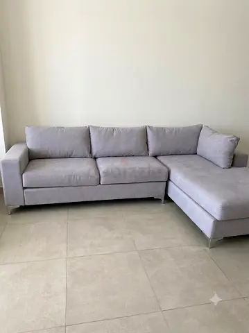 Urgent sale first come first serve!! Modern Grey L-Shaped Sectional Sofa