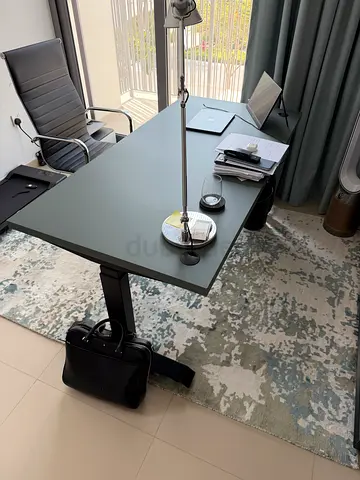 Height adjustable home office desk 160x80