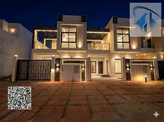New villa for sale, including registration and ownership fees, opposite the mosque. Ground floor + f