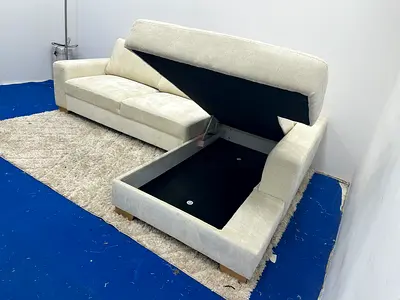 Perfect condition IKEA sorvallen lshape sofa with storage