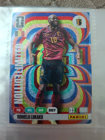 Romelu lukaku limited edition panini adrenalyn xl fifa world cup 2026