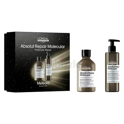 LOreal Absolut Repair Molecular Hair Repair Gift Set - Brand New (Down from 237AED)