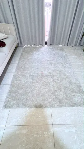 Light grey rectangular $%! rug -bought this on July 15 th Wednesday , selling because of wrong