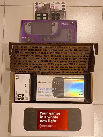 Steam Deck OLED 512gb + 1TB SD Card