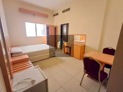 Spacious big studio with central ac side kitchen