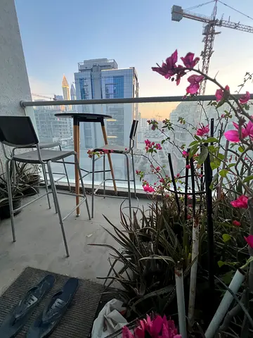 Master bedroom available at jumeirah garden city [ new Sathwa] behind Voco hotel SZ Road