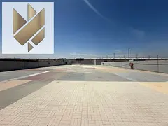 For Rent in Al Sajaa Industrial Area – Interlock Industrial Yard in the Auto Zone