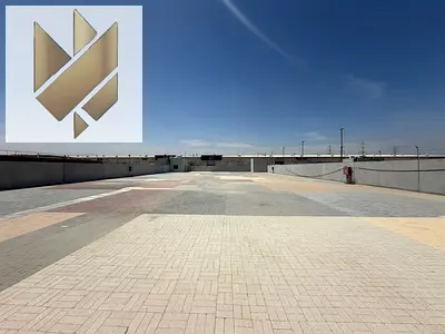 ساحة صناعية مُبلّطة للإيجار في منطقة الصجعه الصناعية - منطقة السيارات