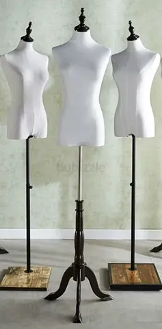 2Pcs Female Dress Form Mannequin Never Used