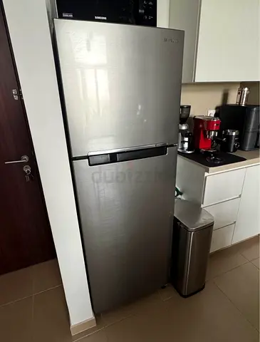 Samsung 321L Net Capacity Top Mount Refrigerator, RT42K5030S8, Silver (With Twin Cooling)