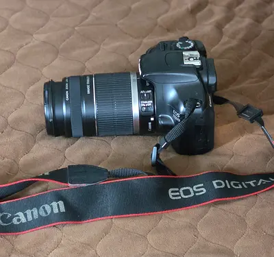 Canon EOS DSLR with Canon 75-300mm Telephoto Lens (Used)