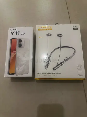 Vivo Y11 5G brand new sealed box with Bluetooth neckband earphones