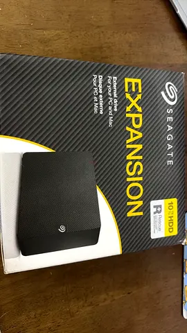 Seagate Expansion Portable External Hard Drive – 10TB