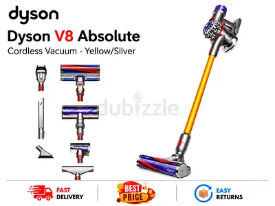 Dyson V8 Absolute Cordless Vacuum - New Condition, All Accessories - Free Delivery