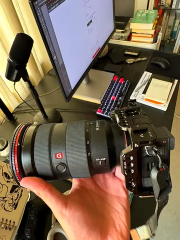 Sony A7C II + Sony FE 24-70mm f/2.8 GM + Cage + ND Filter