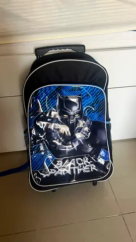 Black Panther Kids Trolley Backpack - Good Condition (MOVING OUT SALE)