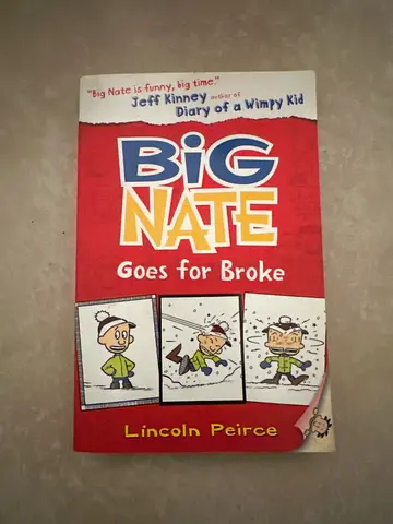 Big Nate Goes for Broke by Lincoln Peirce - Childrens Fiction paperback