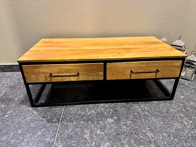 Mango Wooden Coffee Table with storage