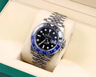 Rolex GMT-Master II Batgirl - Very Good Condition Watch Card Picture only