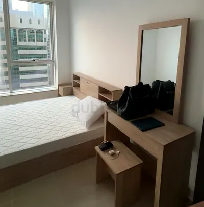 Negotiable -Queen bed with firm orthopaedic mattress with 2 side table drawer Dresser with mirror