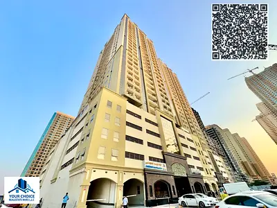 1 Bedroom Apartment Available For Rent_28K_Available by 12 Payments in Goldcrest Dream Tower A in Emirates City_Ajman_UAE