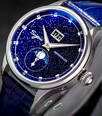 Sugess Moonphase Date automatic watch