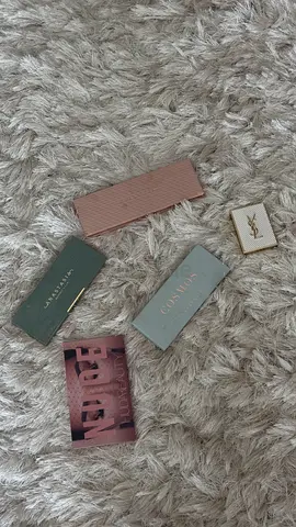 Eyeshadows YSL, HUDA, ABH