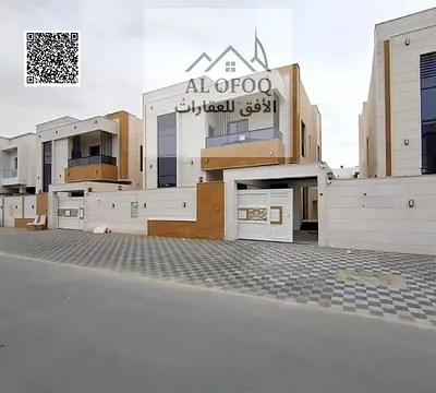 Modern 5 room villa with a luxurious design || Central AC||Large front setback ||Equipped kitchen ||Prime location|| Internal courtyard||Includes ACr